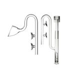 17mm Glass Lilly Pipe With Skimmer Combo (inflow + Outflow)