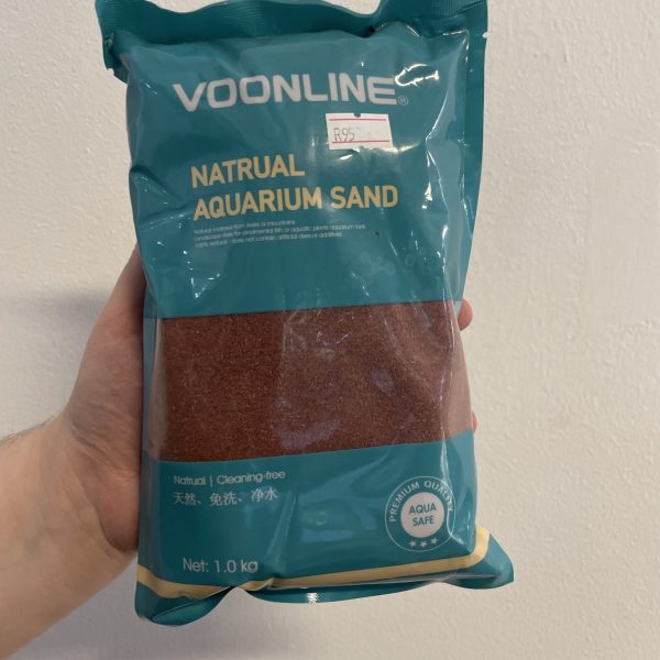 Voonline Natural Aquarium Sand, Red