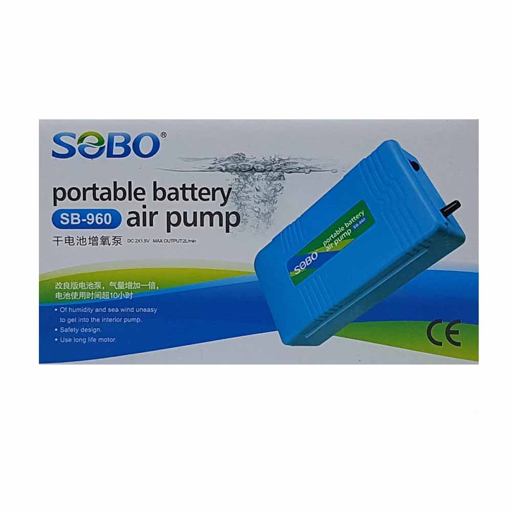 battery air pump SOBO Portable Air Pump - Image 1