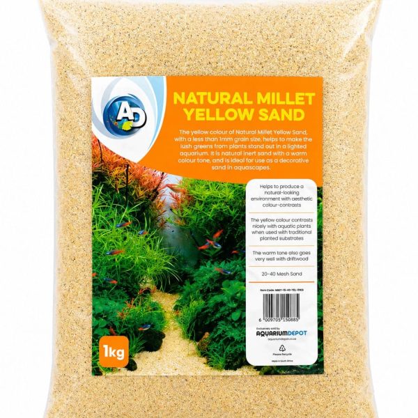 Natural Yellow Millet Sand 1kg