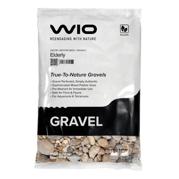 Elderly Gravel Mix2 2kg, 3–40mm